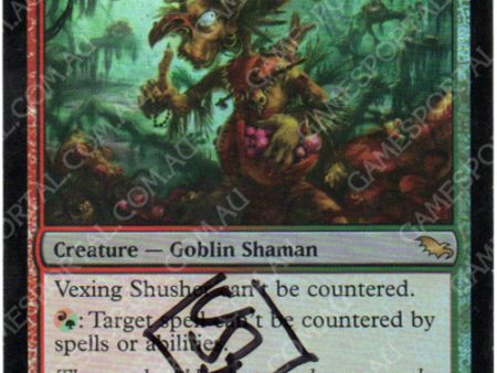 Vexing Shusher [Shadowmoor] - Near Mint Foil, Signed Cheap