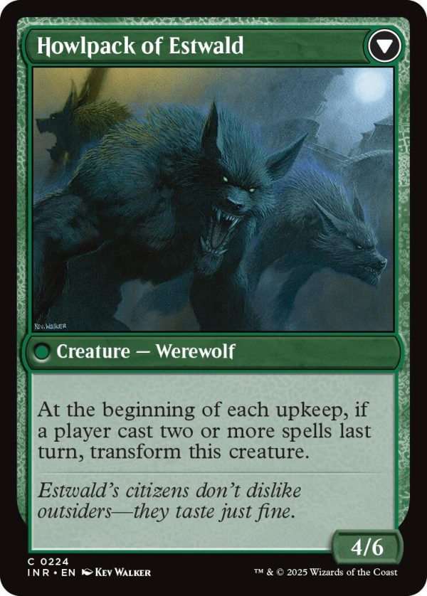 Villagers of Estwald    Howlpack of Estwald [Innistrad Remastered] For Discount