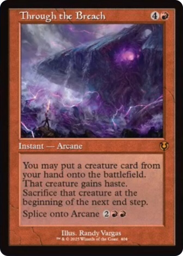 Through the Breach (Retro Frame) [Innistrad Remastered] Online