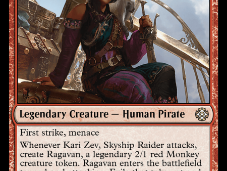 Kari Zev, Skyship Raider [The Lost Caverns of Ixalan Commander] Hot on Sale