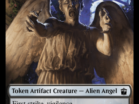 Alien Angel    Alien Warrior Double-Sided Token [Doctor Who Tokens] Cheap