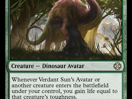 Verdant Sun s Avatar [The Lost Caverns of Ixalan Commander] Online Hot Sale