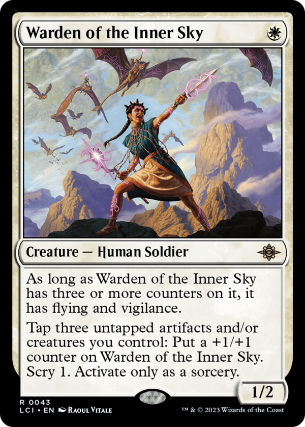 Warden of the Inner Sky [The Lost Caverns of Ixalan] For Discount