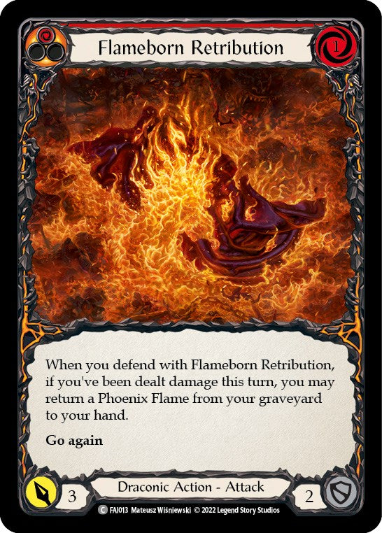 Flameborn Retribution [FAI013] (Uprising Fai Blitz Deck) Online Hot Sale