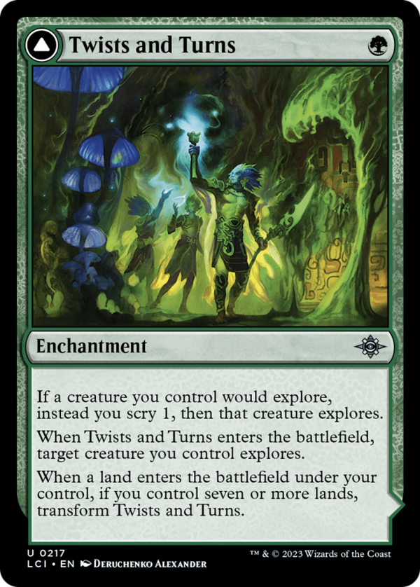 Twists and Turns    Mycoid Maze [The Lost Caverns of Ixalan] Hot on Sale