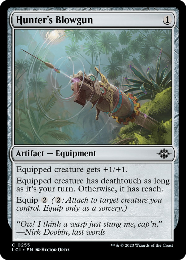 Hunter s Blowgun [The Lost Caverns of Ixalan] Supply