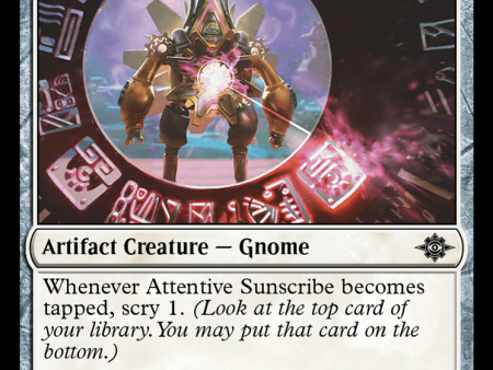 Attentive Sunscribe [The Lost Caverns of Ixalan] on Sale