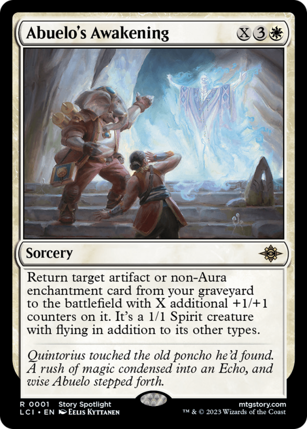 Abuelo s Awakening [The Lost Caverns of Ixalan] For Discount