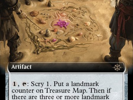 Treasure Map    Treasure Cove (Extended Art) [The Lost Caverns of Ixalan] on Sale