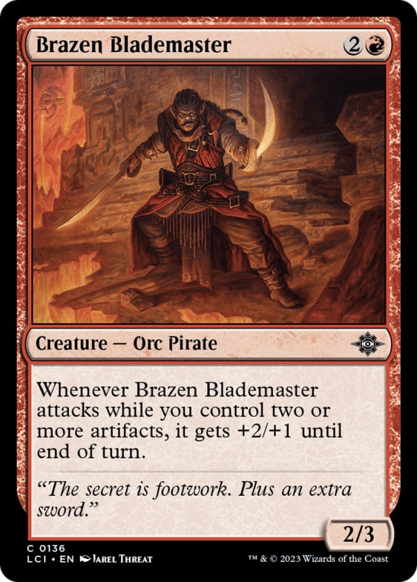 Brazen Blademaster [The Lost Caverns of Ixalan] For Sale