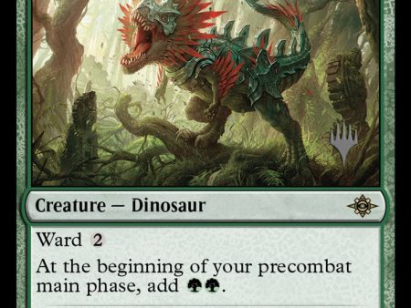 Hulking Raptor (Promo Pack) [The Lost Caverns of Ixalan Promos] Hot on Sale