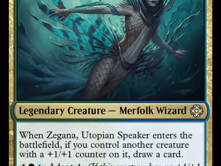 Zegana, Utopian Speaker [The Lost Caverns of Ixalan Commander] Online now