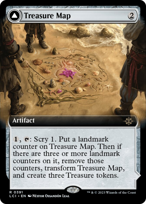 Treasure Map    Treasure Cove [The Lost Caverns of Ixalan] Hot on Sale