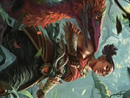 Wayta, Trainer Prodigy Art Card [The Lost Caverns of Ixalan Art Series] Online Sale