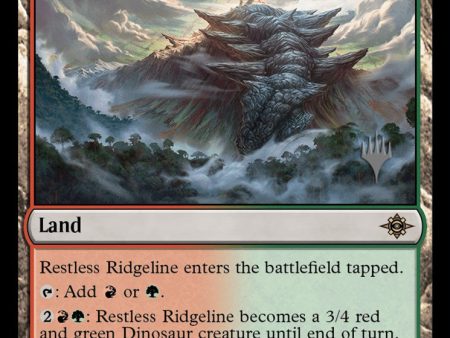 Restless Ridgeline (Promo Pack) [The Lost Caverns of Ixalan Promos] Fashion