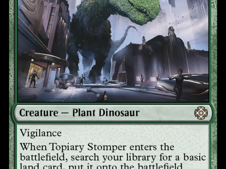 Topiary Stomper [The Lost Caverns of Ixalan Commander] Online Hot Sale