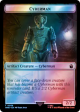 Warrior    Cyberman Double-Sided Token (Surge Foil) [Doctor Who Tokens] Online Sale