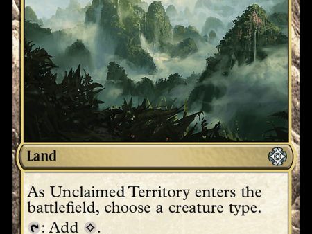 Unclaimed Territory [The Lost Caverns of Ixalan Commander] Sale