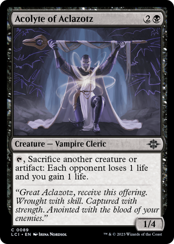 Acolyte of Aclazotz [The Lost Caverns of Ixalan] Cheap