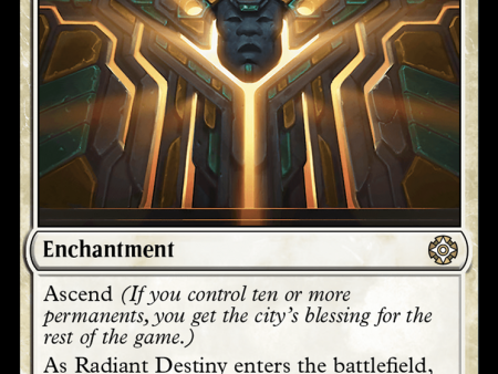 Radiant Destiny [The Lost Caverns of Ixalan Commander] Online