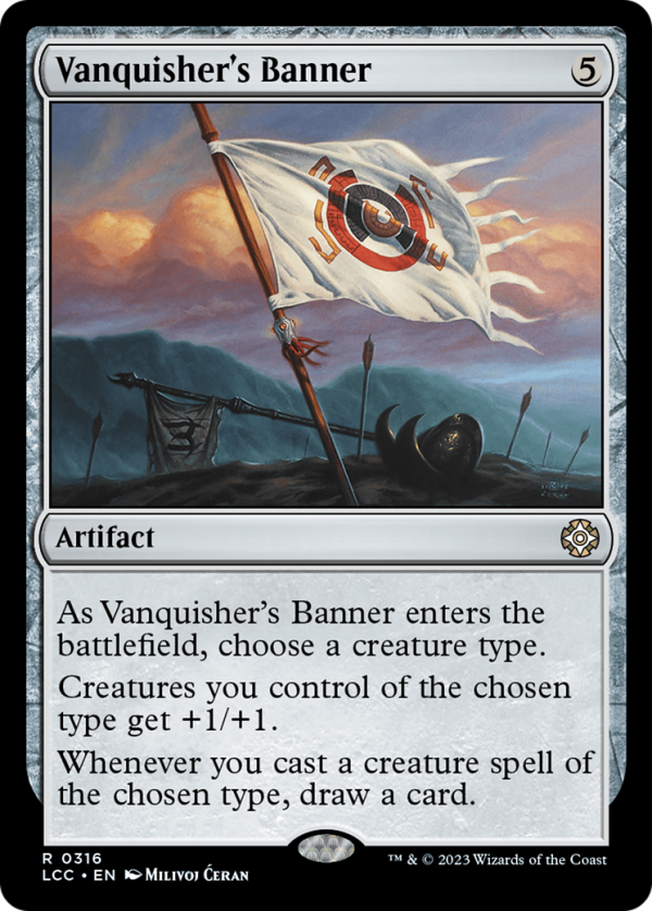 Vanquisher s Banner [The Lost Caverns of Ixalan Commander] Fashion