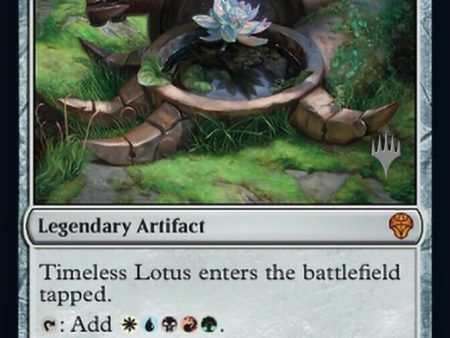 Timeless Lotus (Promo Pack) [Dominaria United Promos] Cheap