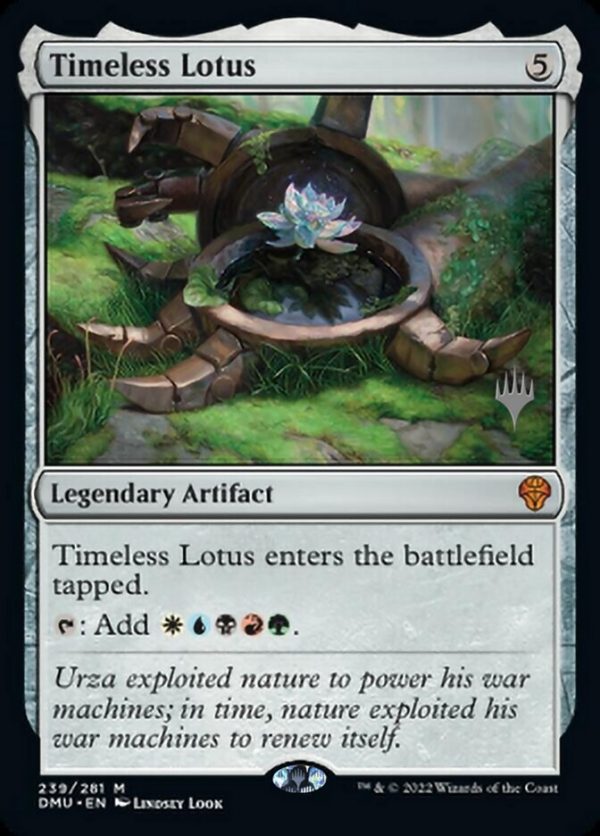 Timeless Lotus (Promo Pack) [Dominaria United Promos] Cheap