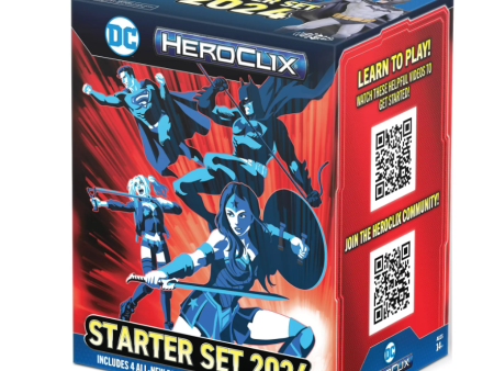 DC HeroClix Starter Set 2024 Online Sale