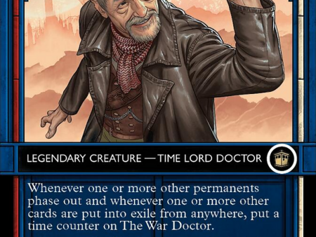 The War Doctor (Showcase) (Surge Foil) [Doctor Who] Online