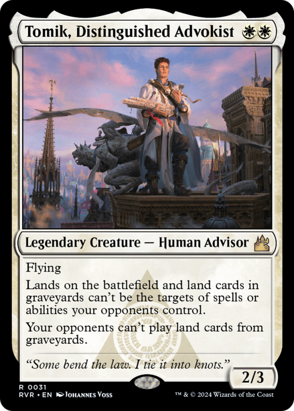 Tomik, Distinguished Advokist [Ravnica Remastered] Online now