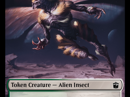 Alien Insect    Mutant Double-Sided Token [Doctor Who Tokens] Online