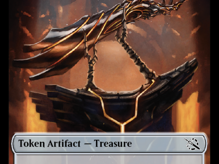 Treasure (21)    Phyrexian Saproling Double-Sided Token [March of the Machine Tokens] Cheap