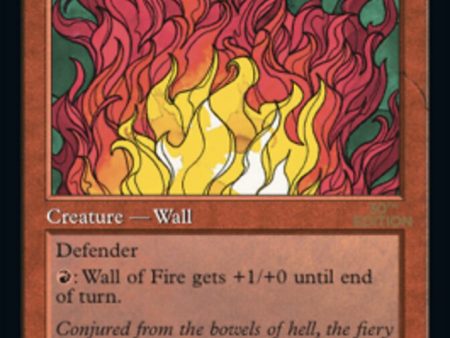 Wall of Fire (Retro) [30th Anniversary Edition] Sale