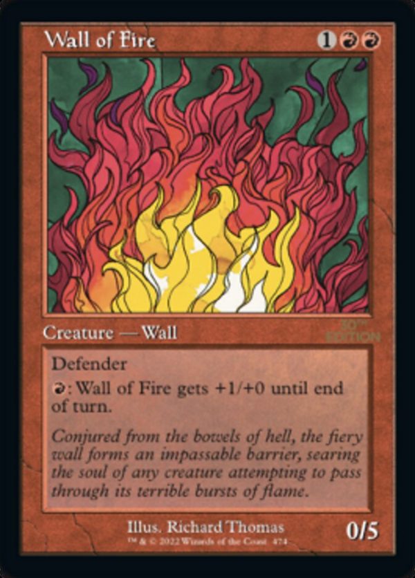 Wall of Fire (Retro) [30th Anniversary Edition] Sale