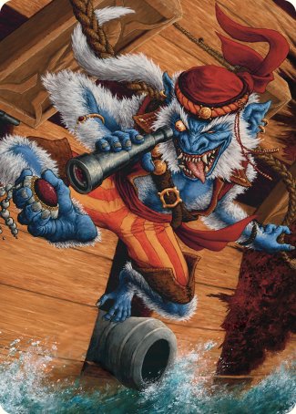 Treasure Nabber Art Card [Commander Masters Art Series] For Cheap