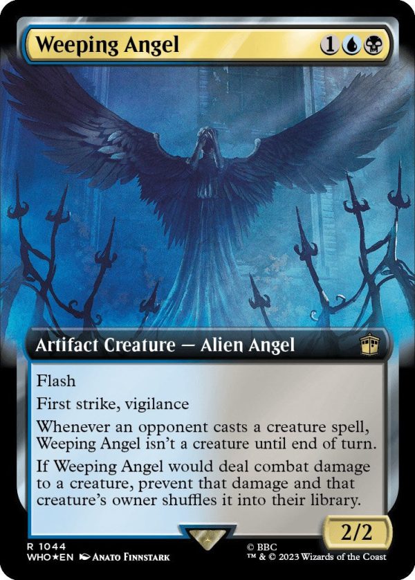 Weeping Angel (Extended Art) (Surge Foil) [Doctor Who] Online Hot Sale