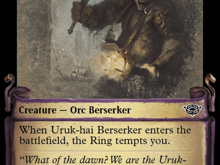 Uruk-hai Berserker [The Lord of the Rings: Tales of Middle-Earth Showcase Scrolls] Online now