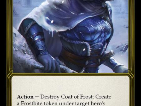 Coat of Frost (Golden) [FAB105] (Promo)  Cold Foil Online