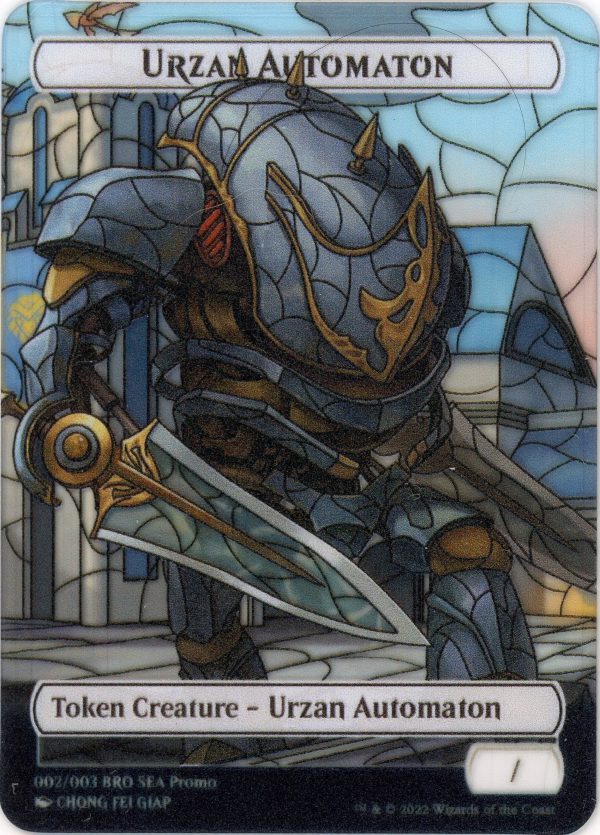 Urzan Automaton Token (SEA Exclusive) [The Brothers  War Tokens] For Discount