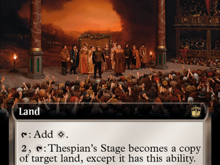 Thespian s Stage (Extended Art) [Doctor Who] Supply