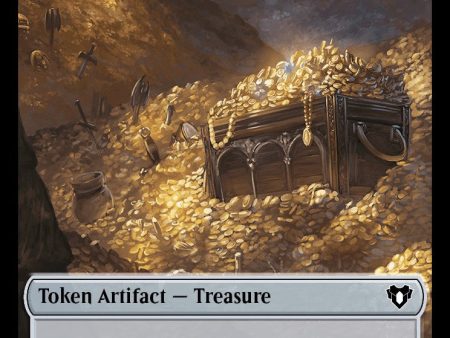 Treasure    Elephant Double-Sided Token [Commander Masters Tokens] Online now