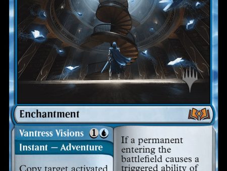 Virtue of Knowledge    Vantress Visions (Promo Pack) [Wilds of Eldraine Promos] For Sale