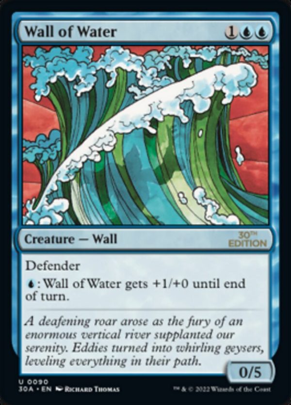 Wall of Water [30th Anniversary Edition] For Cheap