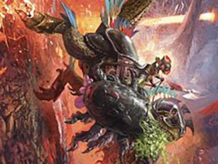 Triumphant Chomp Art Card [The Lost Caverns of Ixalan Art Series] Fashion