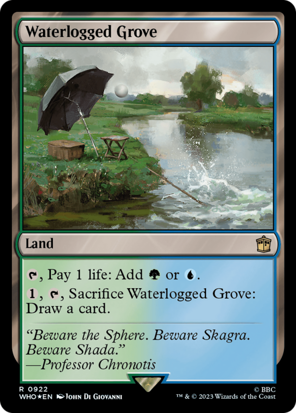 Waterlogged Grove (Surge Foil) [Doctor Who] Cheap