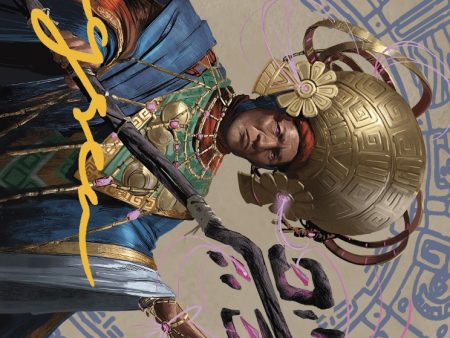 Akal Pakal, First Among Equals Art Card (46 81) (Gold-Stamped Signature) [The Lost Caverns of Ixalan Art Series] Sale