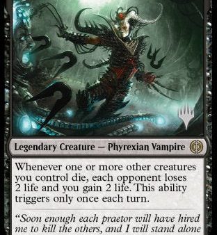 Vraan, Executioner Thane (Promo Pack) [Phyrexia: All Will Be One Promos] Supply