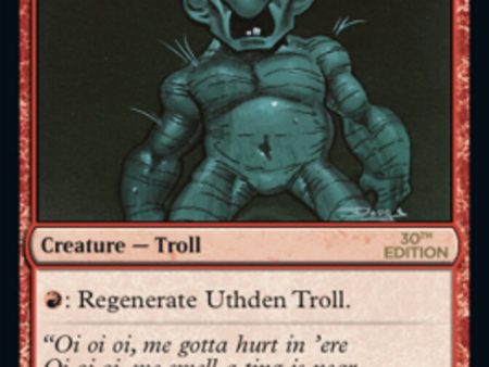 Uthden Troll [30th Anniversary Edition] For Sale