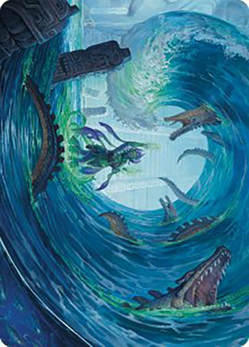 Wave Goodbye Art Card [The Lost Caverns of Ixalan Art Series] Online now