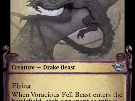 Voracious Fell Beast [The Lord of the Rings: Tales of Middle-Earth Showcase Scrolls] Discount